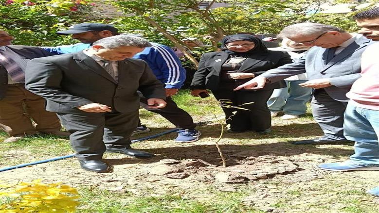 «مهرجان التشجير» بصمة خضراء فى كلية طب تدوم للطلاب والأجيال القادمة