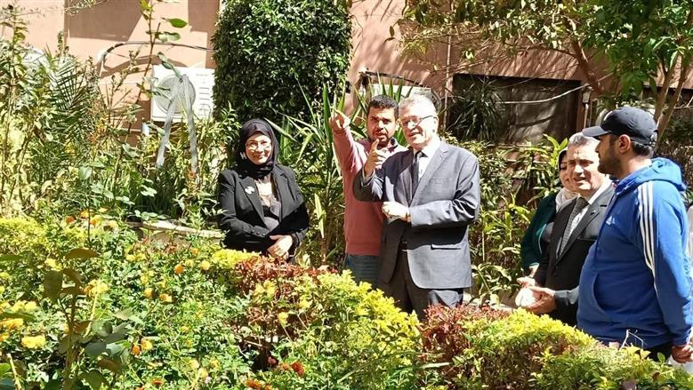 «مهرجان التشجير» بصمة خضراء فى كلية طب تدوم للطلاب والأجيال القادمة
