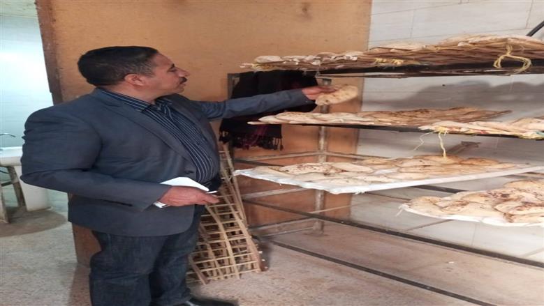 تحرير 13 محضرا في حملات تموينية على مخابز وأسواق مركز مطاي بالمنيا