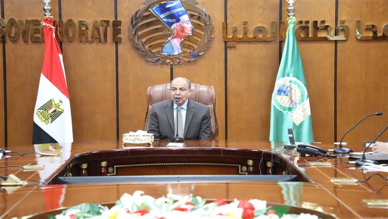 محافظ المنيا: 232 ألف فدان قمح و465 ألف طن سعات تخزينية لموسم توريد 2026