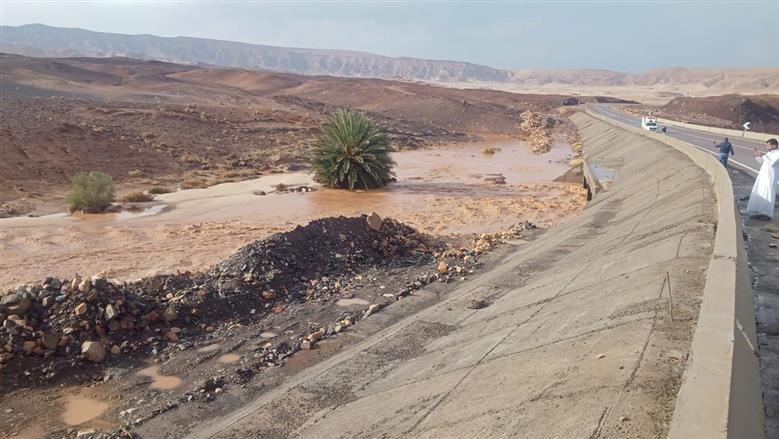 وزير الري يوجه بسرعة اتخاذ اللازم لتقييم سيل منطقة «سعال- نوبيع» بجنوب سيناء
