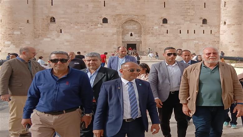 زيارة الملك أحمد فؤاد الثاني في الإسكندرية