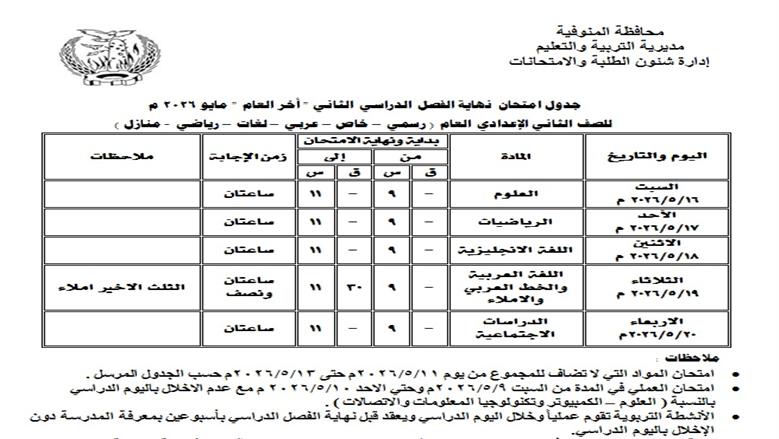 المنوفية