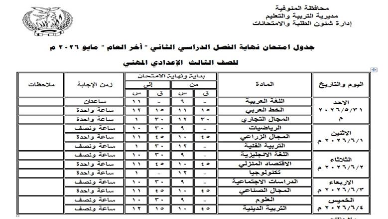 المنوفية