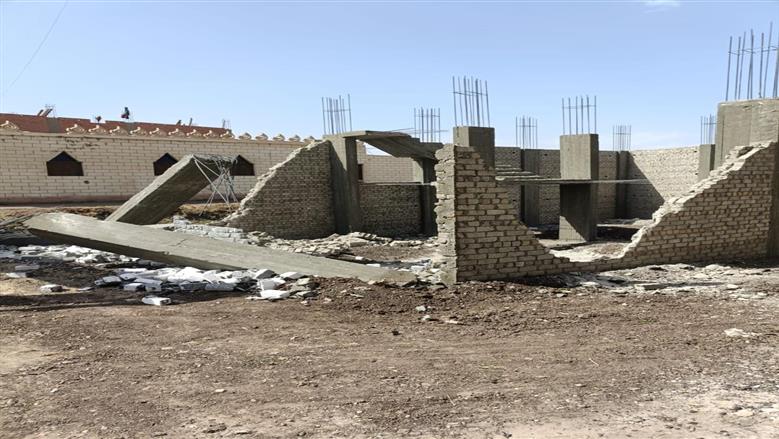 إزالة فورية لـ 3 مخالفات بناء بالفيوم