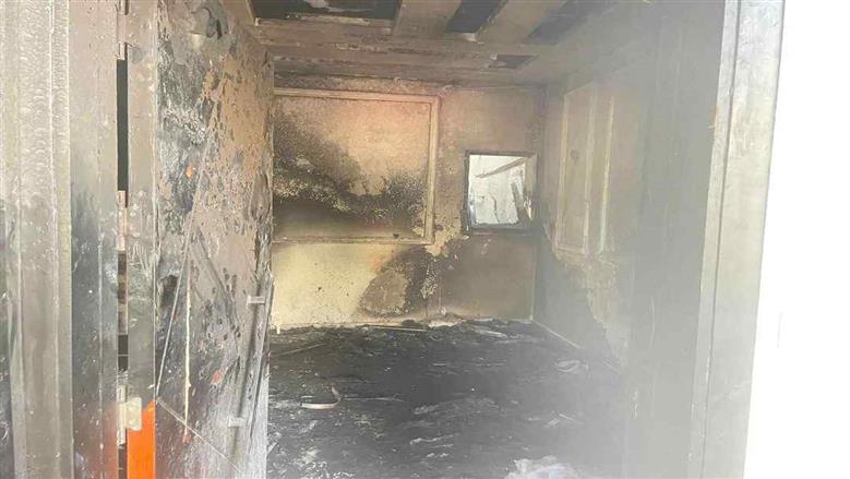 إصابة 15 طالبة باختناق إثر نشوب حريق بمحل ملابس مجاور للمدرسة بالجيزة