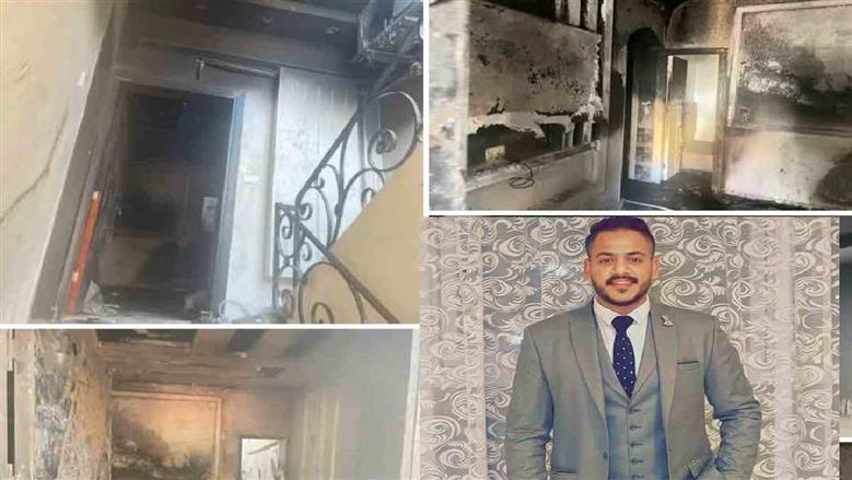 حريق يلتهم شقة عروسين قبل 3 أيام من الزفاف بالشرقية.. والعريس: الحمد لله على كل حال