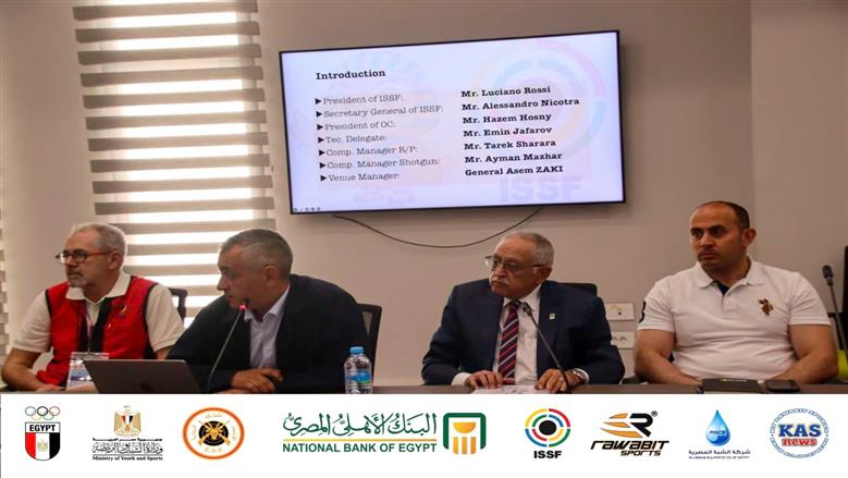 مشاركة 26 دولة في الاجتماع الفني لكأس العالم للرماية بالقاهرة استعدادا لانطلاق المنافسات