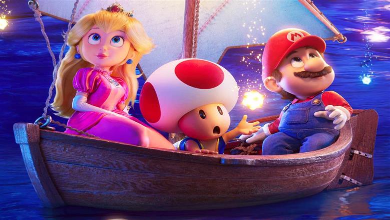 فيلم الأنيمشن super mario Galaxy يحتل المركز الثالث في السينمات