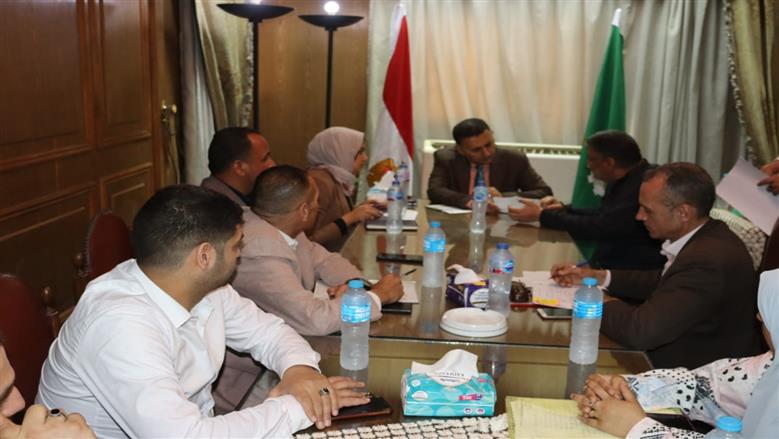 محافظ القليوبية يعقد لقاءه الأسبوعي بالخانكة لبحث مطالب المواطنين وتوفير