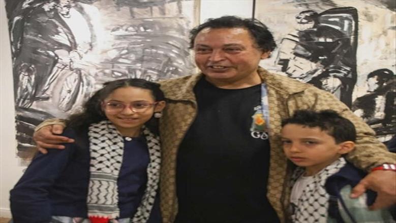 فنان مصري ينطلق من القاهرة لمخاطبة شعوب 50 دولة بـ«جدارية غزة»