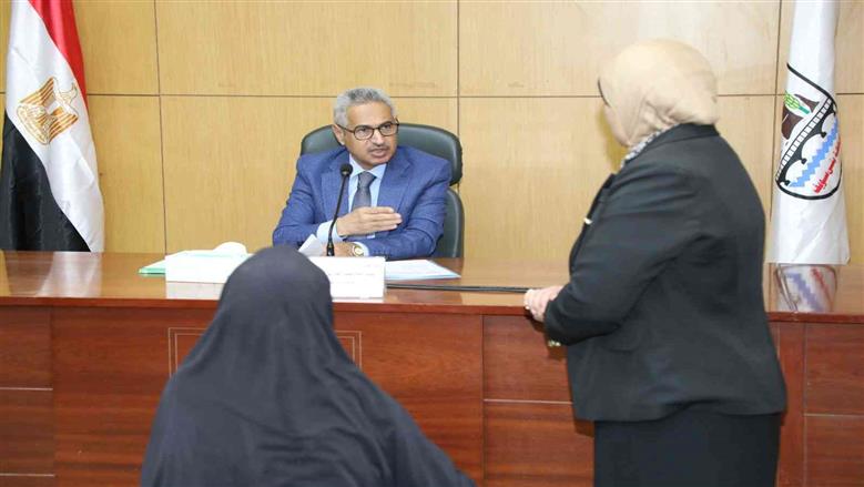اللقاء المفتوح للمواطنين في بني سويف