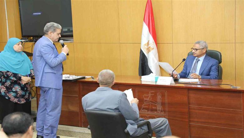 اللقاء المفتوح للمواطنين في بني سويف