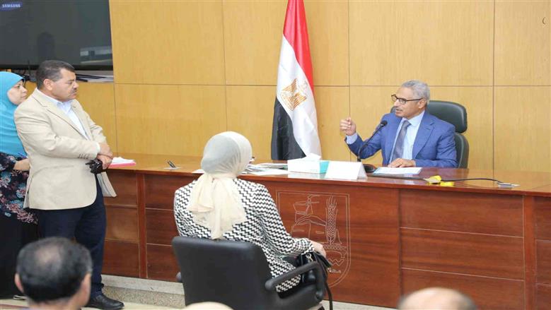 اللقاء المفتوح للمواطنين في بني سويف