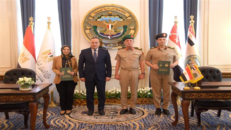 الكلية العسكرية التكنولوجية توقع بروتوكول تعاون مع أكاديمية البحث العلمى والتكنولوجيا