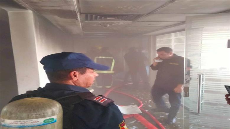 حريق محدود في بنك مصر فرع سفاجا يخلف 3 مصابين بالاختناق