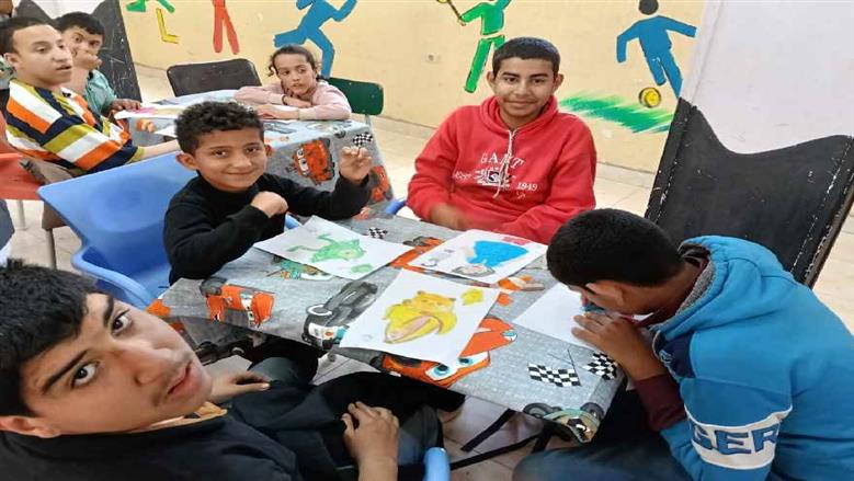 جامعة طنطا تحتفل باليوم العالمي للتوحد بمشاركة طلاب مدرسة التربية الفكرية
