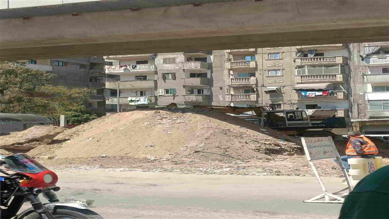 تجهيز دورانات أسفل مترو الإسكندرية
