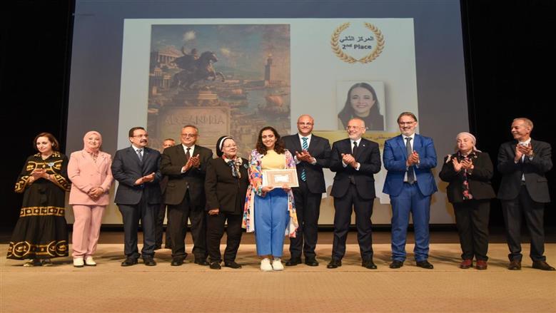 محافظ الإسكندرية خلال احتفالية تأسيس المدينة