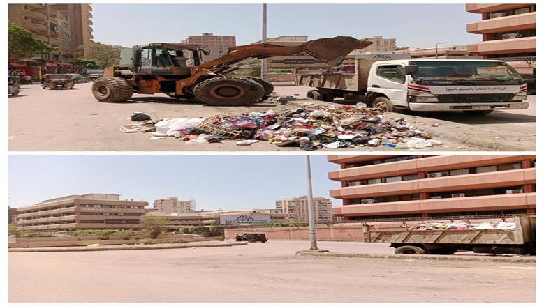 محافظ الجيزة يوجه بتكثيف حملات رفع القمامة وإزالة تعديات البناء في المدن