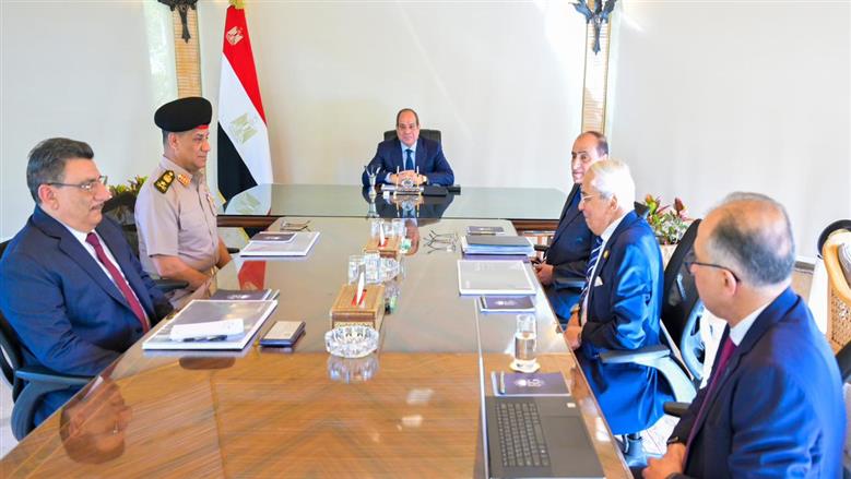  الرئيس السيسي يتابع الموقف التنفيذي لعدة مشروعات في مدينة الجلالة