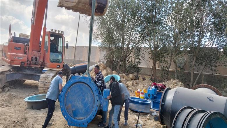 «مياه الفيوم»: تنفيذ أعمال ربط المرحلة الثالثة بمحطة العزب ضمن «حياة كريمة»