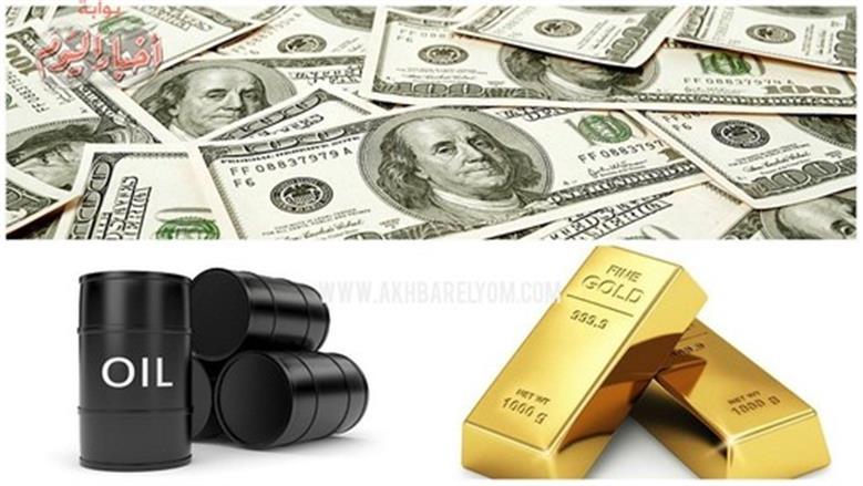 ذهب وبترول ودولار