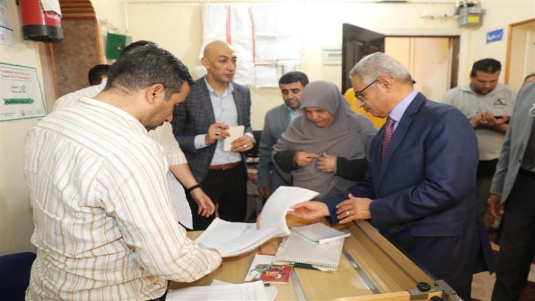 محافظ بني سويف يُفاجئ الوحدة المحلية والصحية ببياض العرب