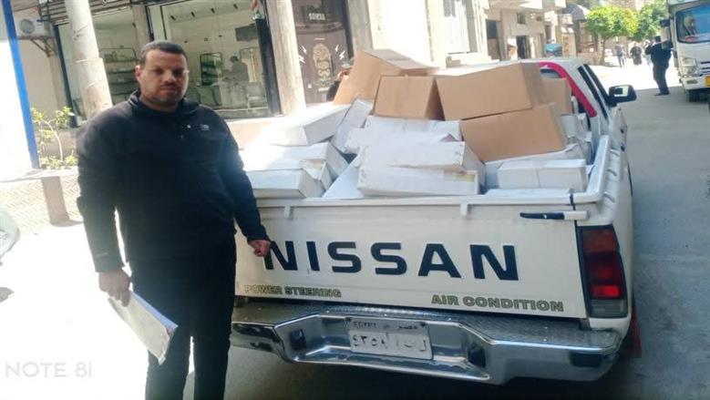 ضبط 2973 عبوة أدوية بيطرية منتهية الصلاحية في كفر الشيخ 