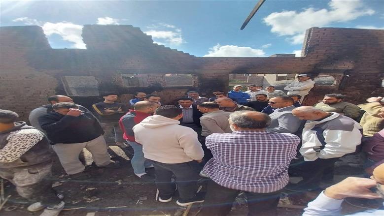 أهالي دمياط يطلقون مبادرة لدعم متضرري حريق ورش الدهانات