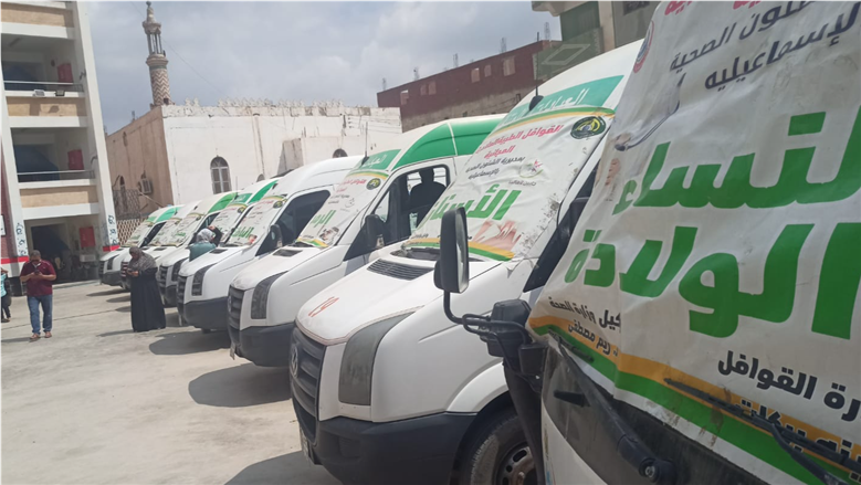 الكشف على 1082 مواطنا في قافلة طبية بقرية بدران بالإسماعيلية 