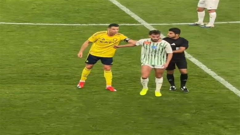 نبيل دونجا يثير غضب كريستيانو رونالدو في الدوري السعودي