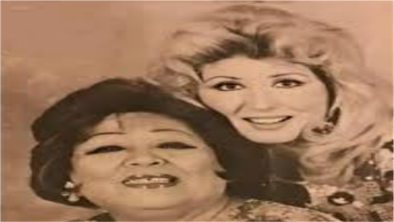 سهير رمزي ووالدتها