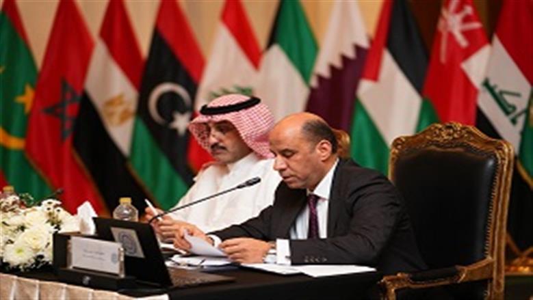 وزير العمل خلال ترأسه مؤتمر منظمة العمل العربية