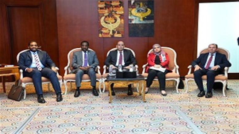 وزير العمل خلال لقاء نظيره السوداني