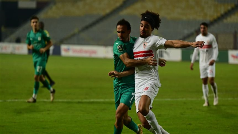 مباراة الزمالك والمصري