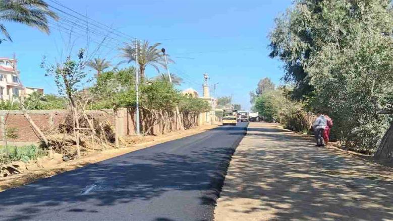 طريق سنتريس الفرعونية بالمنوفية