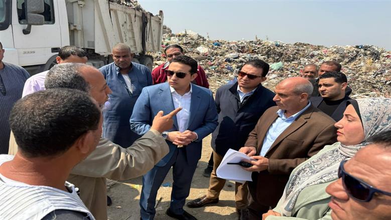 نائب محافظ الفيوم يتفقد محطات المخلفات الوسيطة بمركزي طامية وسنورس