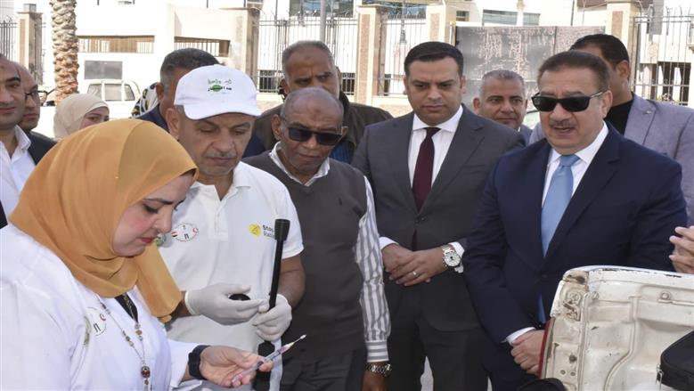حملات بيطرية لتطعيم الكلاب وإيواءهم في شيلتر ببورسعيد