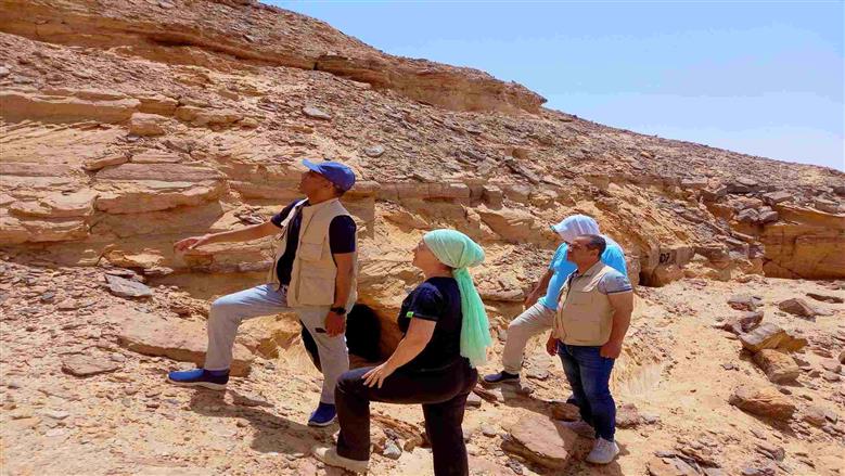 بعثة إيطالية تصل إلى الوادي الجديد لاستكمال كشف أسرار «أم الدبادب» الأثرية بالخارجة