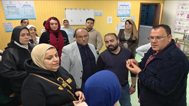 جولة رئيس الرعاية الصحية فرع بورسعيد