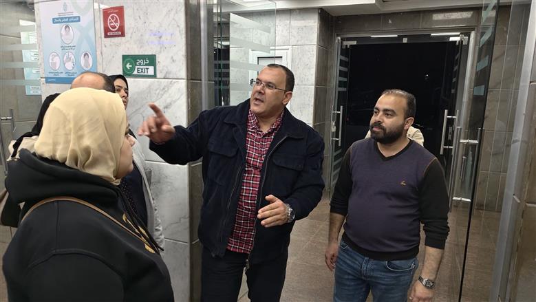 جولة رئيس الرعاية الصحية فرع بورسعيد