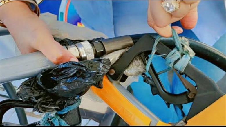 حملة مفتشي التموين بمطروح علي محطة بنزين الحمام وضبط التلاعب بالسولار