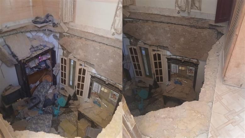 إصابة 11 شخصا في انهيار سقف عقار بمحرم بك بالإسكندرية.. صادر له قرار ترميم