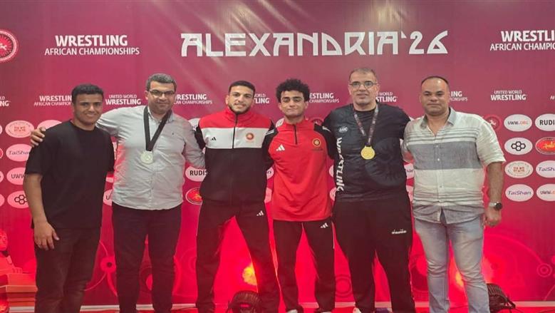 ذهبية وفضيتان.. أبناء كفر الشيخ يتألقون في بطولة أفريقيا للمصارعة
