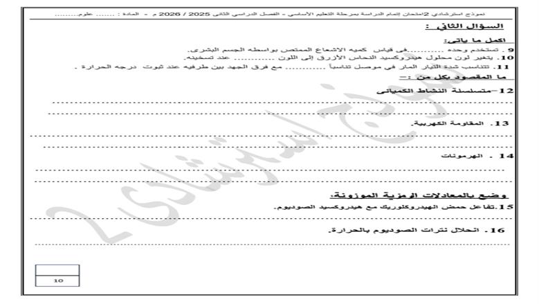 نموذج استرشادى 