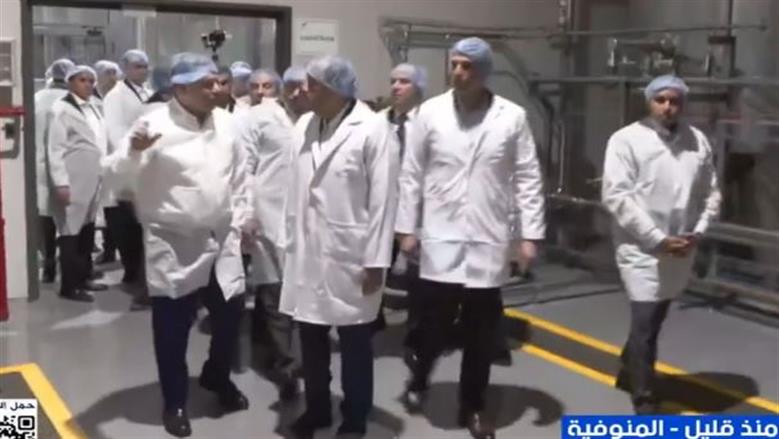 مدبولي يتفقد عددا من المصانع بالمنوفية.. مصر تستهدف التحول إلى مركز صناعي إقليمي