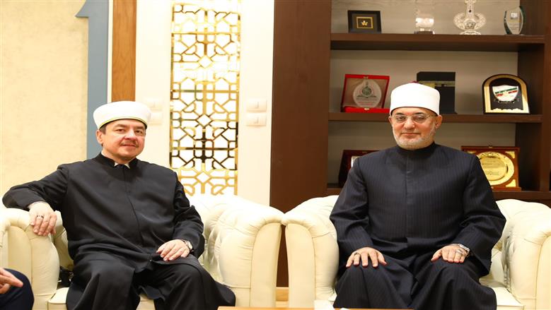 مفتي الجمهورية يبحث مع نظيره البولندي آليات مواجهة الفكر المتطرف