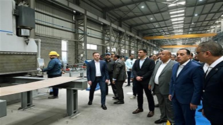 رئيس الوزراء يفتتح مصنع شركة جالفا للصناعات الهندسية في أكتوبر