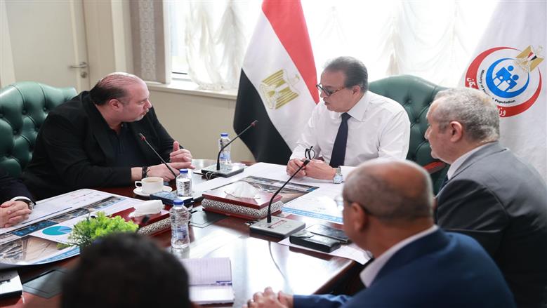  وزير الصحة يبحث مع مجموعة «إنفينتشور» إنشاء المدينة الطبية بالعاصمة الإدارية الجديدة